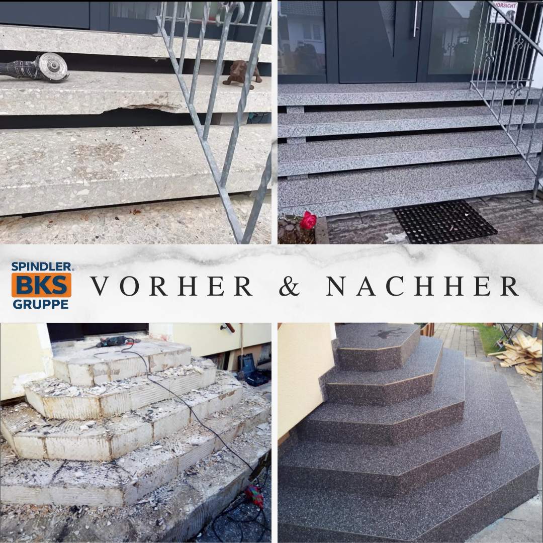 Treppensanierung Vorher Nachher